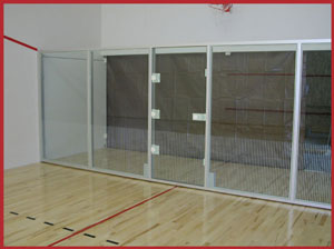 Racquetball Courts and Squash Courts Installations, supplies, products